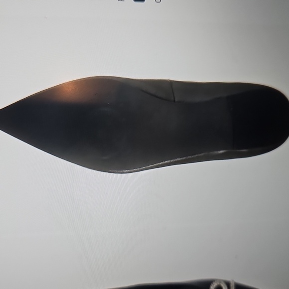 NWT Abound Gorgi Black Flat W Crystal Embellished Bow Size 7 - Picture 6 of 15